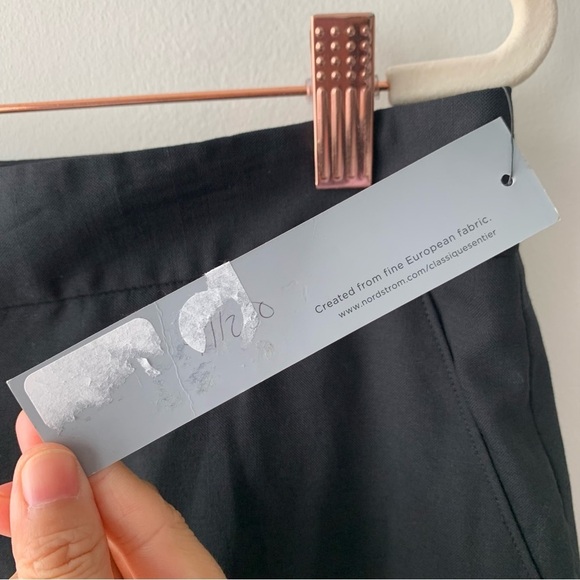 Classiques Entier Black Dress Pants Sz 4 NWT - Picture 7 of 9